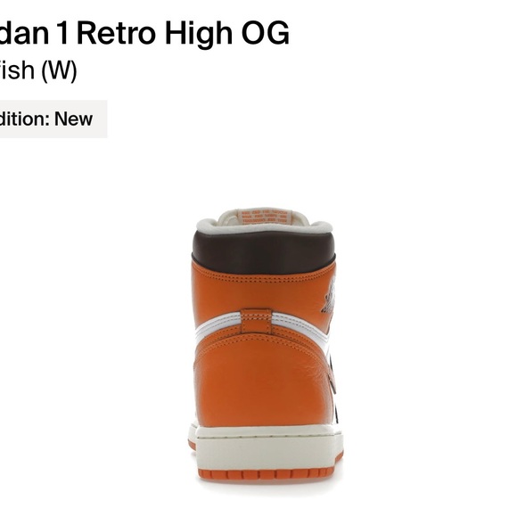 Jordon 1 Retro High OG “Starfish” - Picture 4 of 5